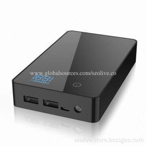 11,000mAh Power Banks, Capacity Indicator, Dimensions 128 x 76 x 23mm